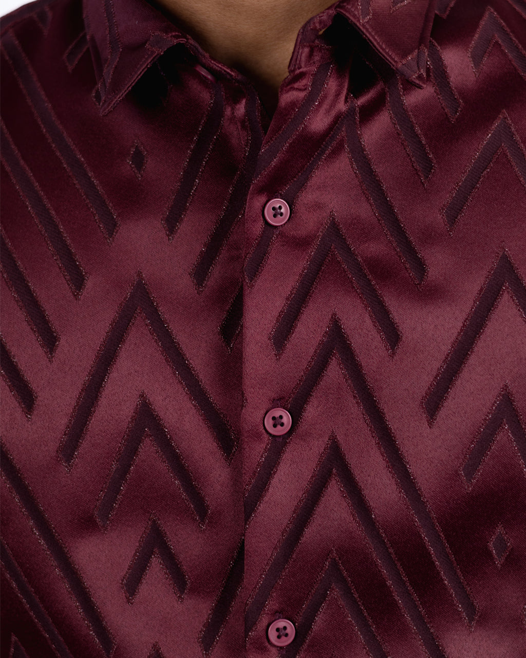 DESIGNER SHIRT ARROW | MAROON
