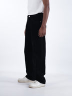 STRAIGHT FIT DENIMS | BLACK