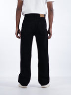 STRAIGHT FIT DENIMS | BLACK