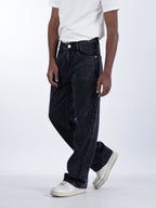STRAIGHT FIT DENIMS | CHARCOAL