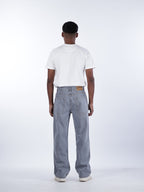 STRAIGHT FIT DENIMS | GREY