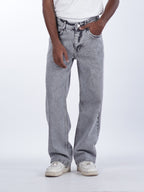STRAIGHT FIT DENIMS | CHARCOAL GREY