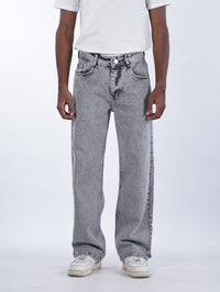STRAIGHT FIT DENIMS | CHARCOAL GREY