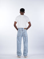 STRAIGHT FIT DENIMS | ICE BLUE