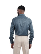 DESIGNER SHIRT STRIPES | BLUE