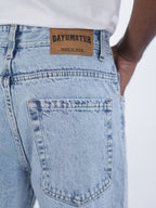 STRAIGHT FIT DENIMS | ICE BLUE