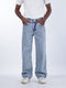 STRAIGHT FIT DENIMS | MID BLUE