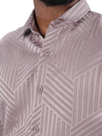 DESIGNER SHIRT STRIPES | BABY PINK