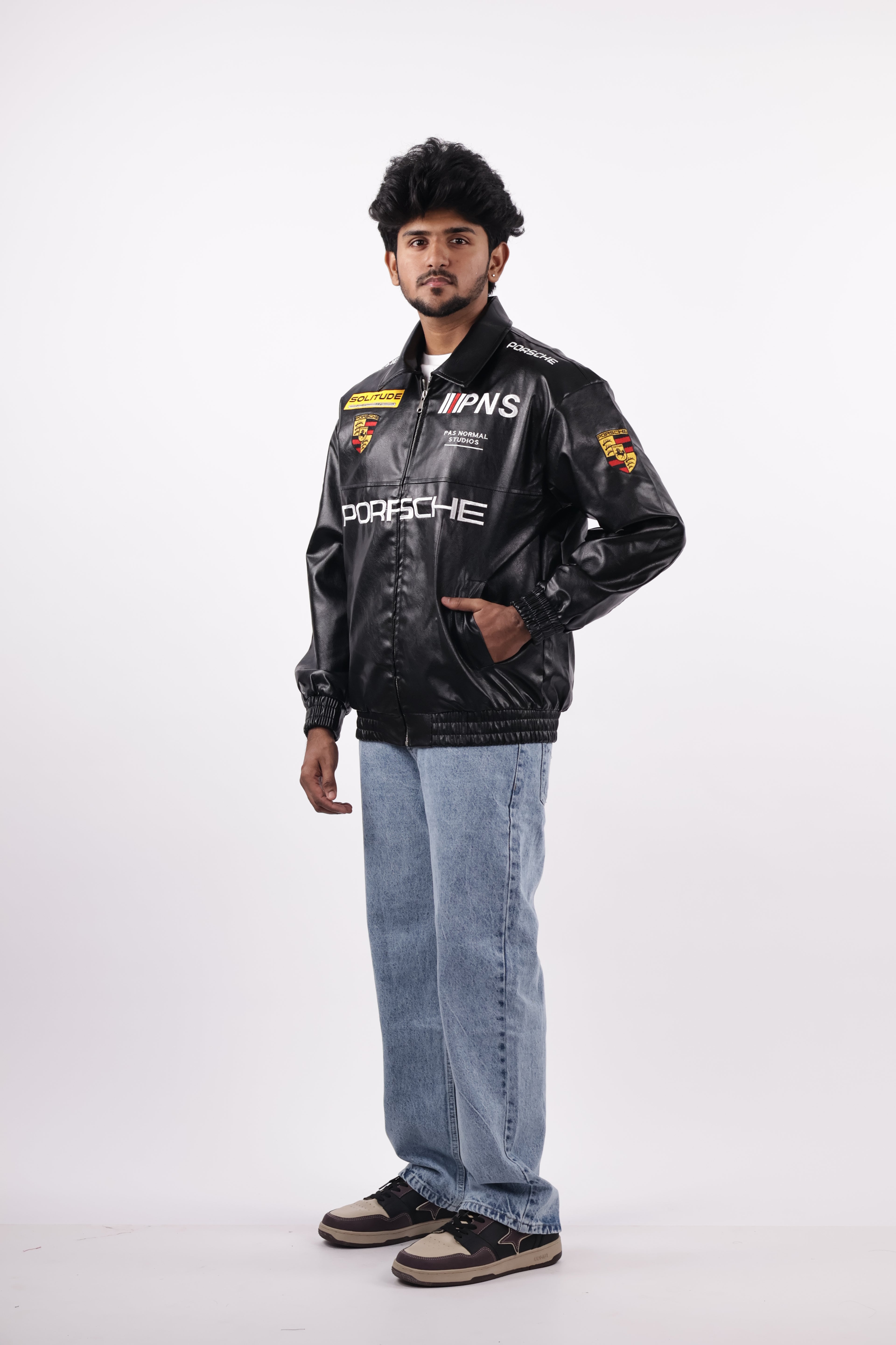 PORSCHE JACKET | BLACK