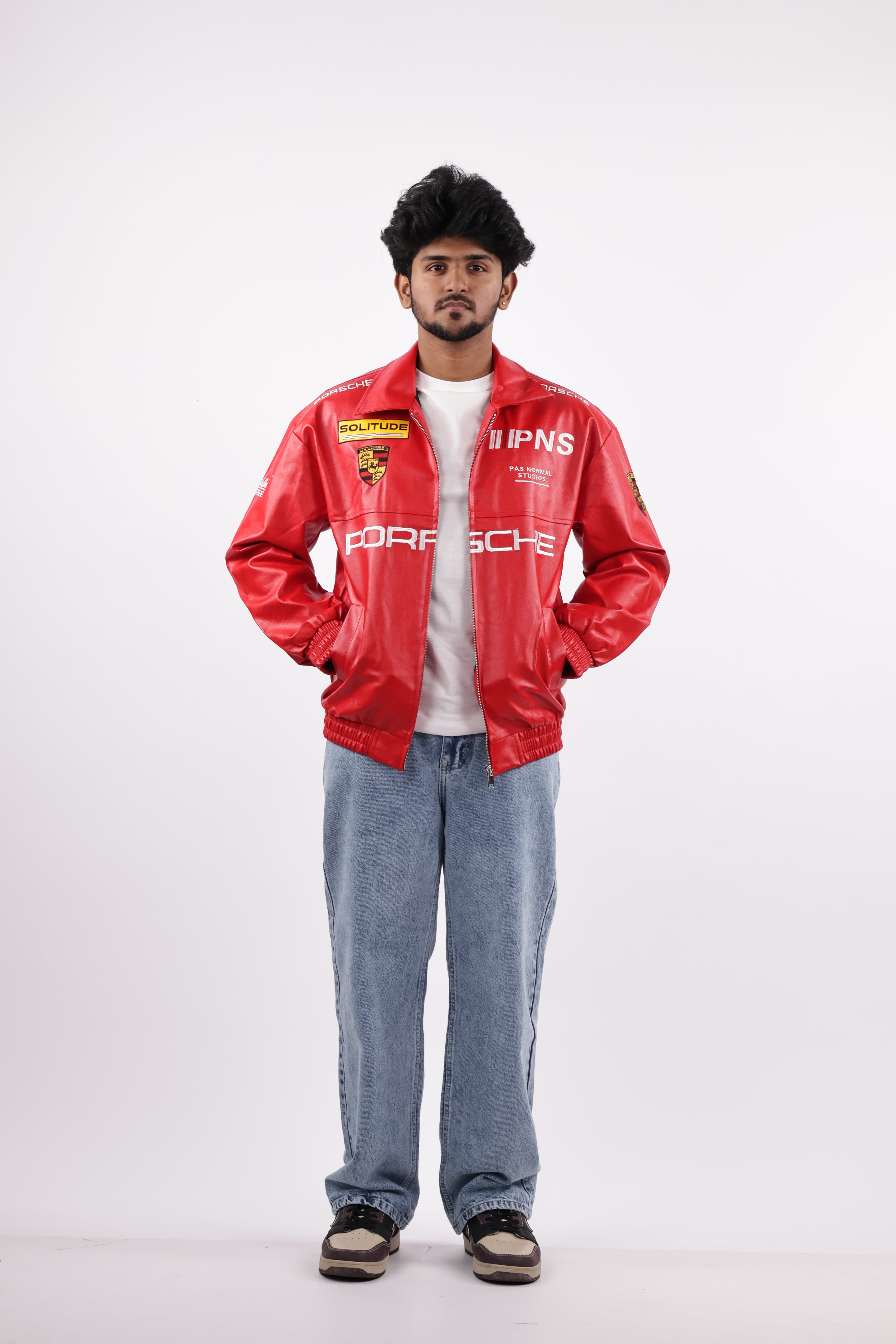 PORSCHE JACKET | RED