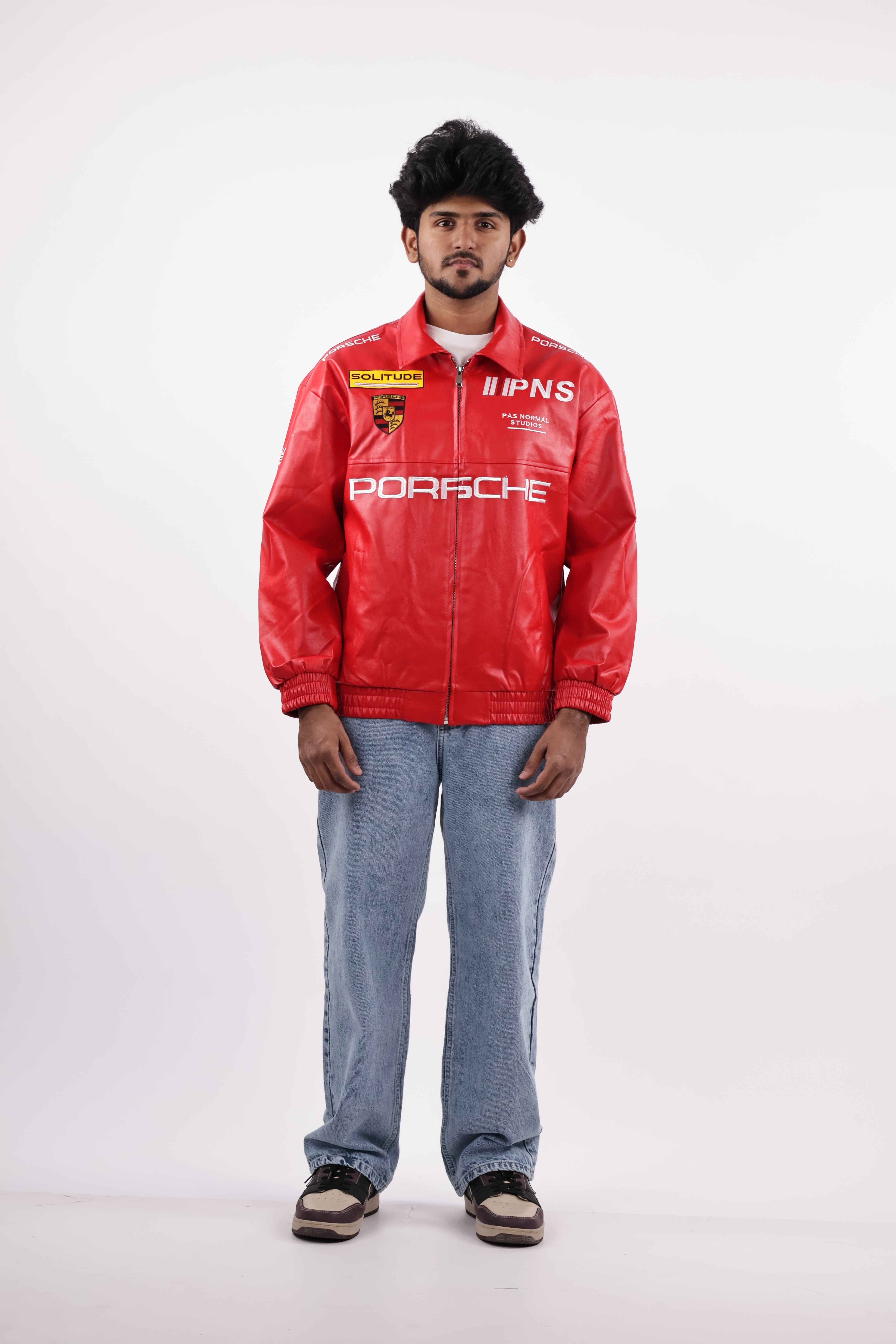 PORSCHE JACKET | RED