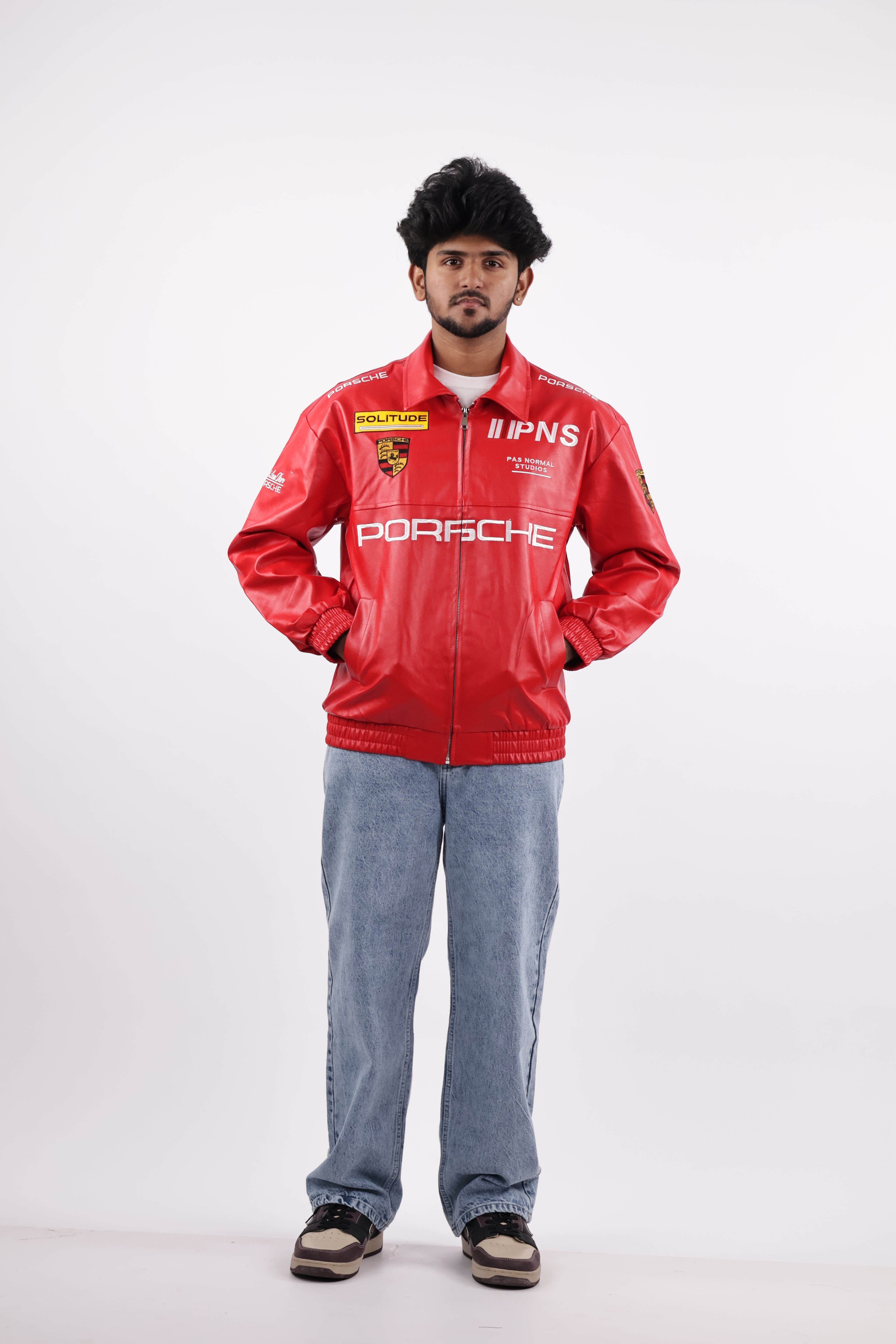 PORSCHE JACKET | RED