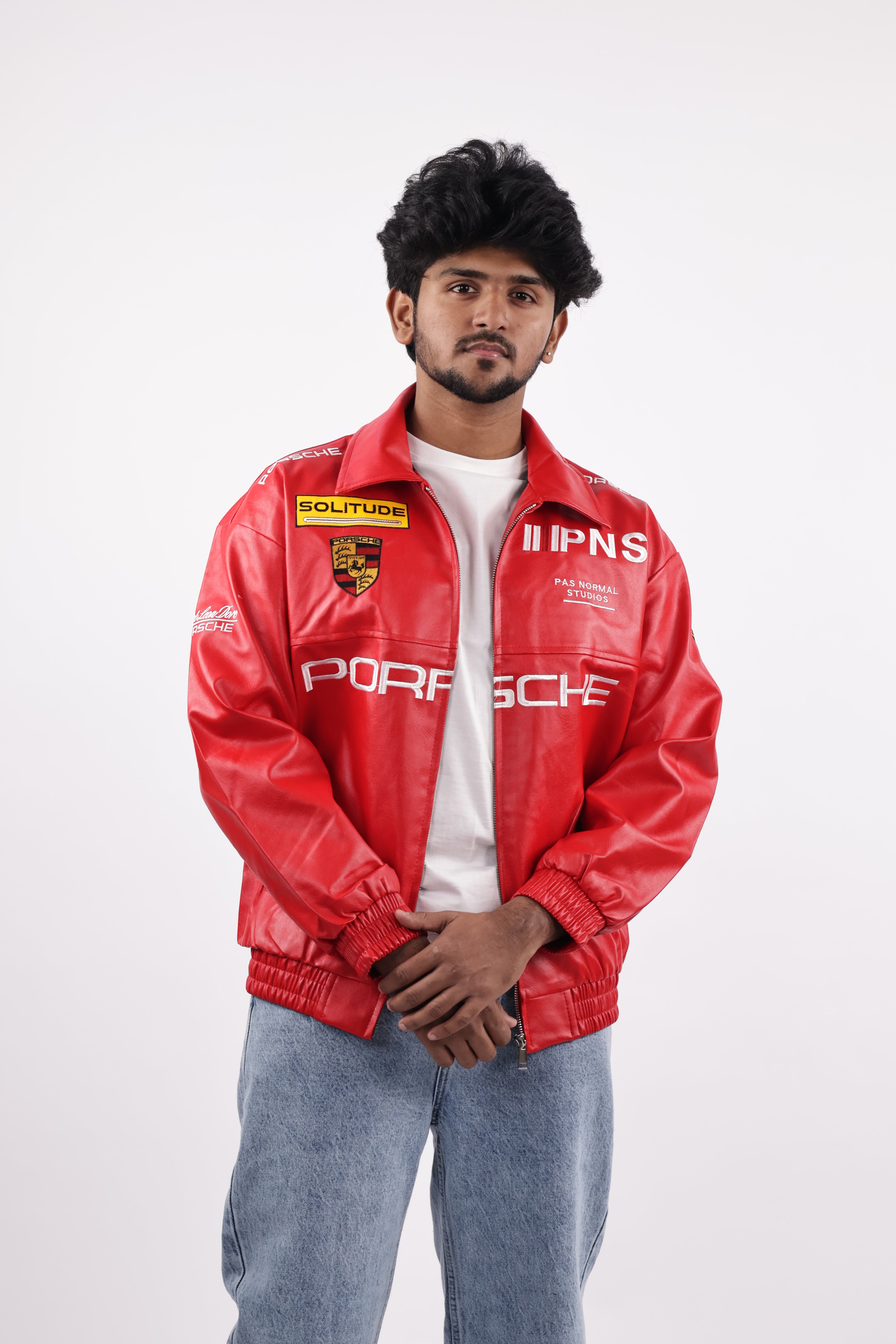 PORSCHE JACKET | RED