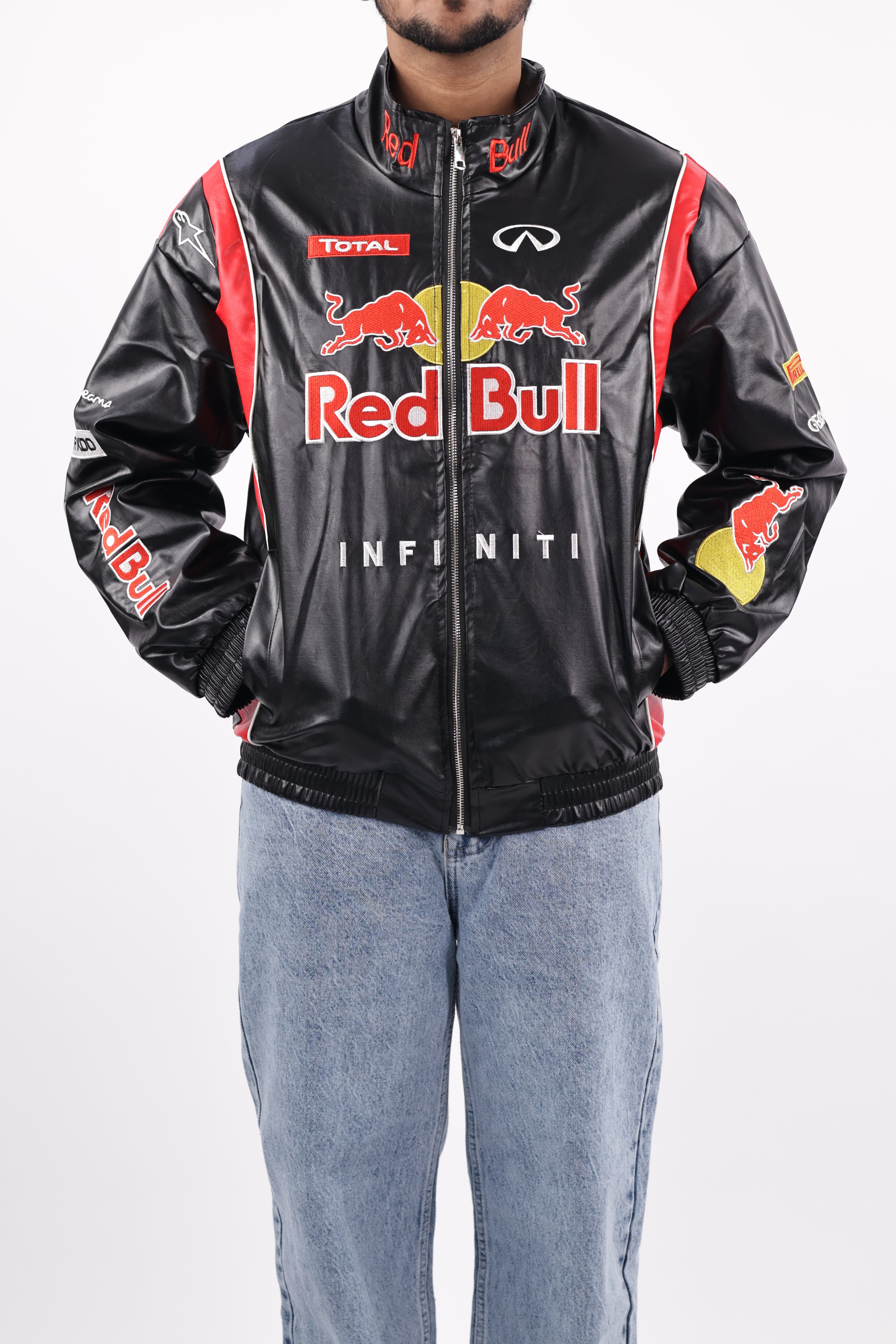RED BULL JACKET | BLACK AND RED