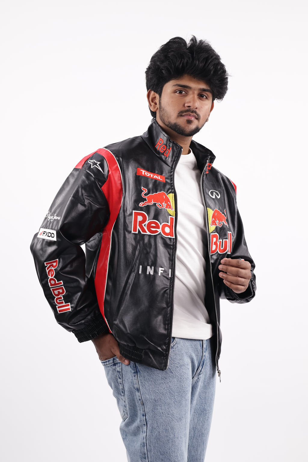 RED BULL JACKET | BLACK AND RED