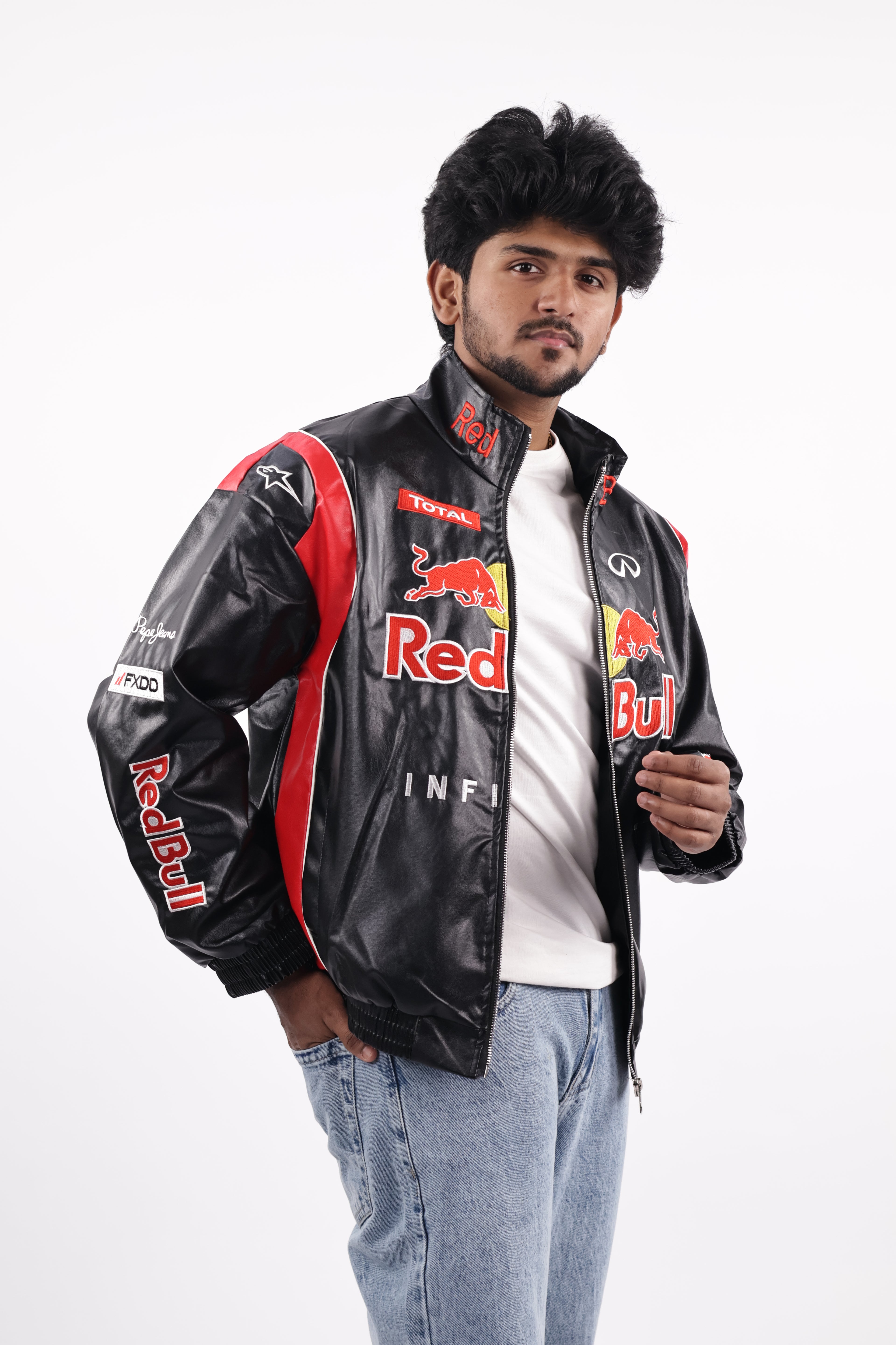 RED BULL JACKET | BLACK AND RED
