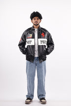 FERRARI JACKET | BLACK AND WHITE
