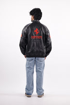 FERRARI JACKET | BLACK AND WHITE