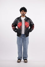 SPIDER JACKET | BLACK&RED