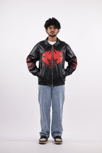 SPIDER JACKET | BLACK&RED