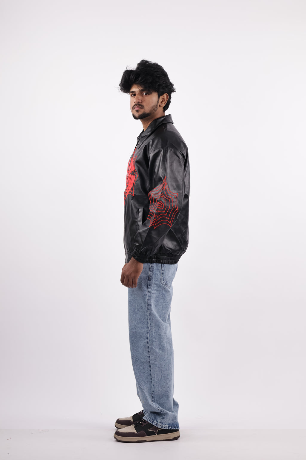 SPIDER JACKET | BLACK&RED