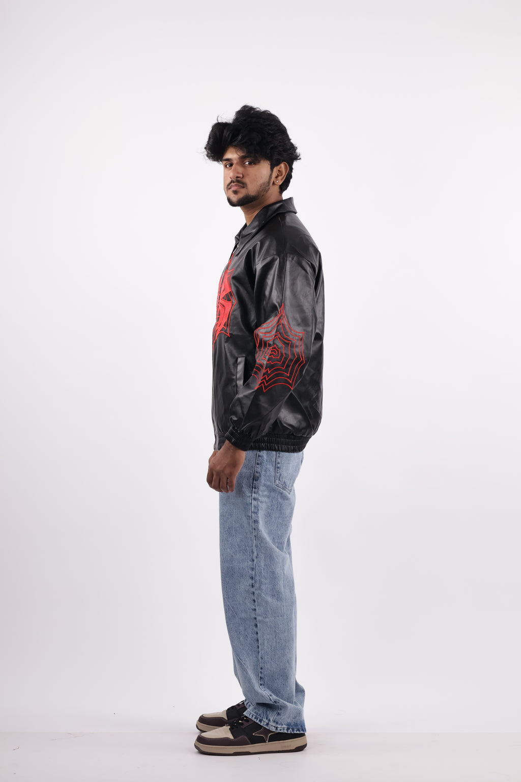 SPIDER JACKET | BLACK&RED