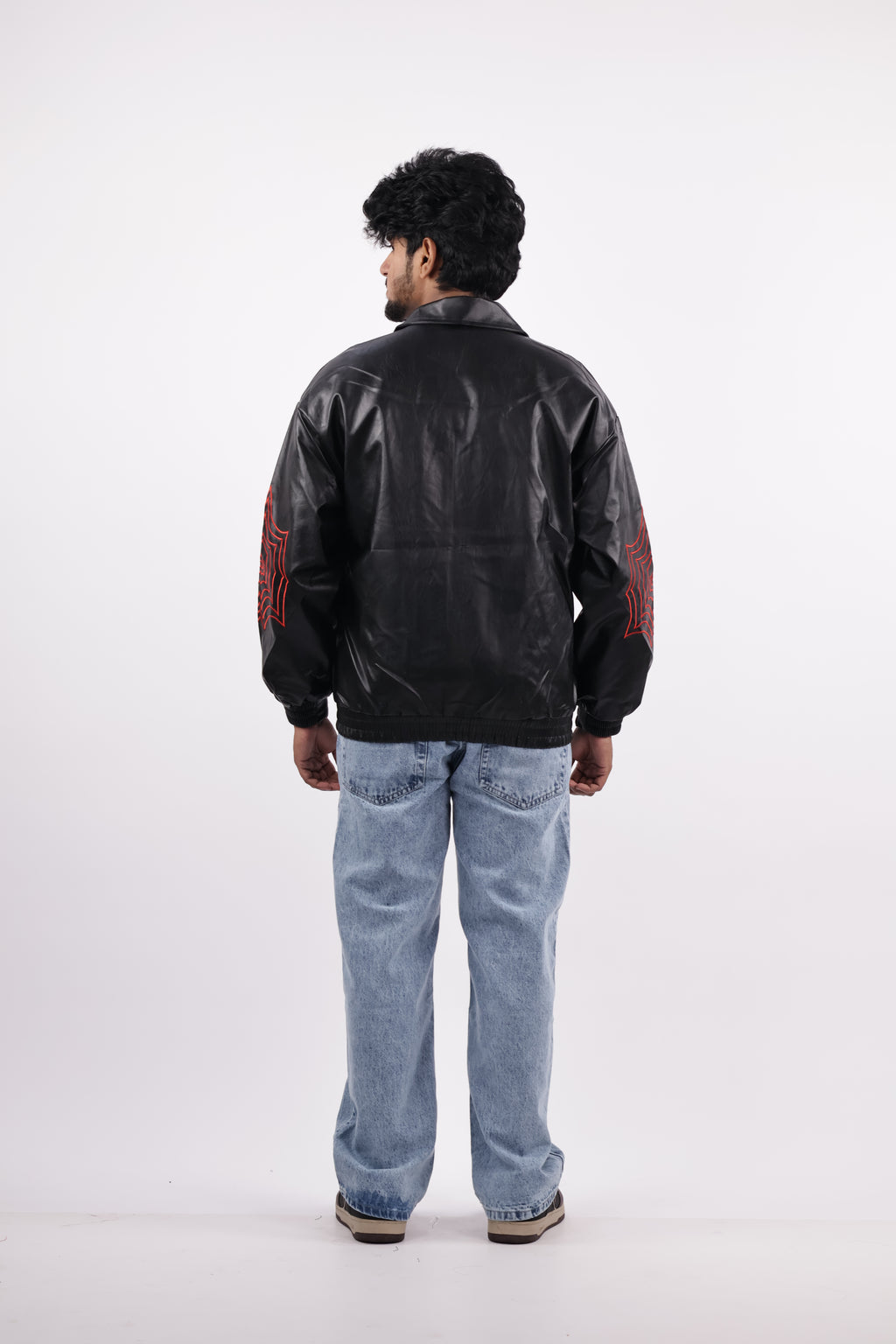 SPIDER JACKET | BLACK&RED