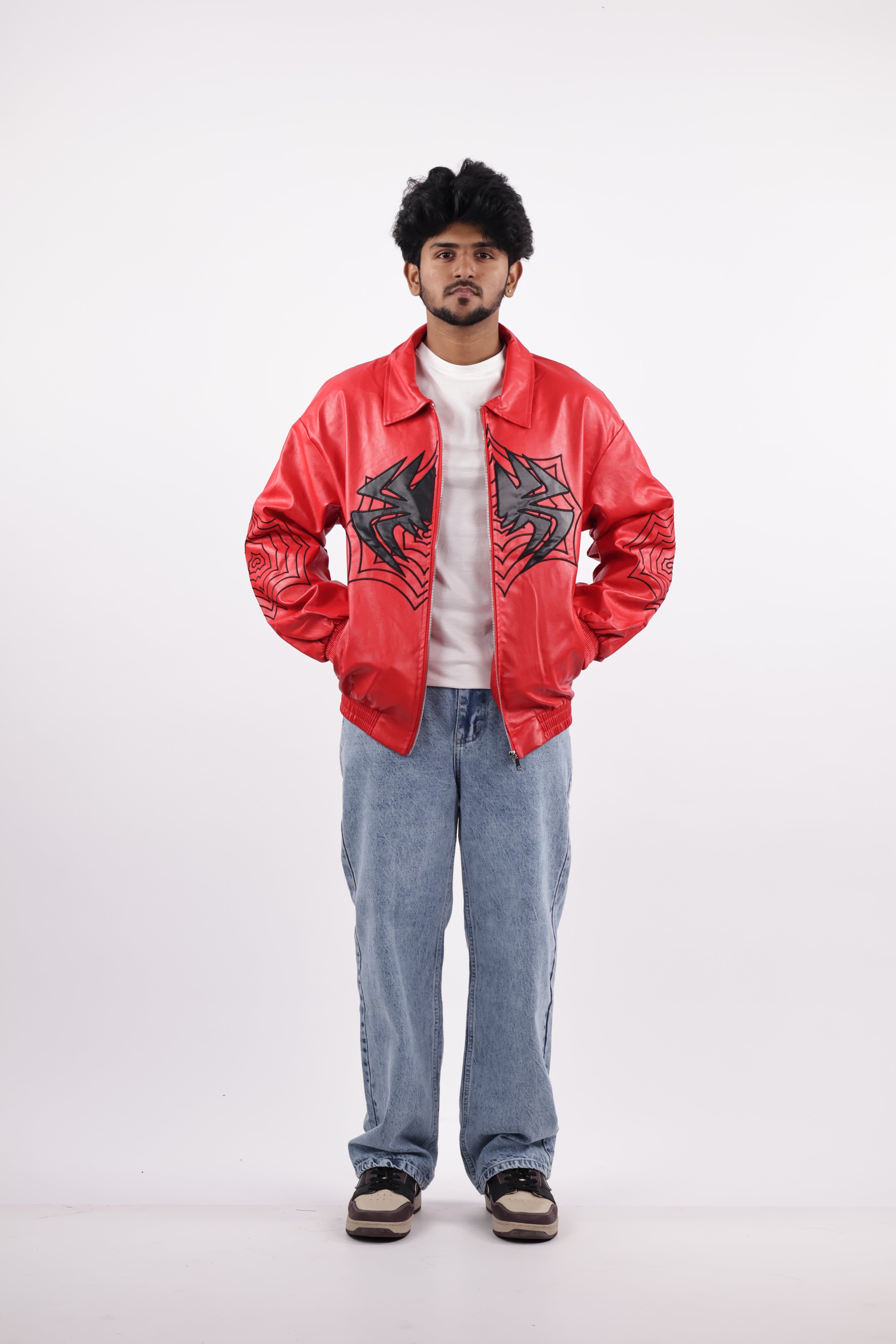 SPIDER JACKET | RED&BLACK
