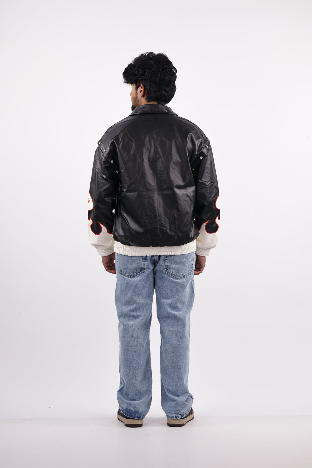 FLAME JACKET | BLACK&WHITE