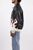 FLAME JACKET | BLACK&WHITE