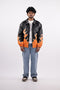 FLAME JACKET | BLACK&ORANGE