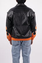 FLAME JACKET | BLACK&ORANGE