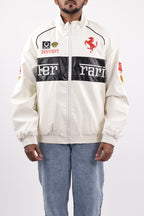 FERRARI JACKET | WHITE&BLACK