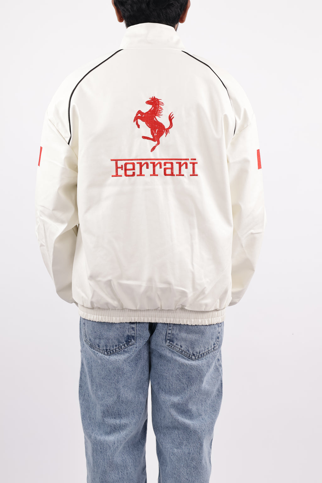 FERRARI JACKET | WHITE&BLACK