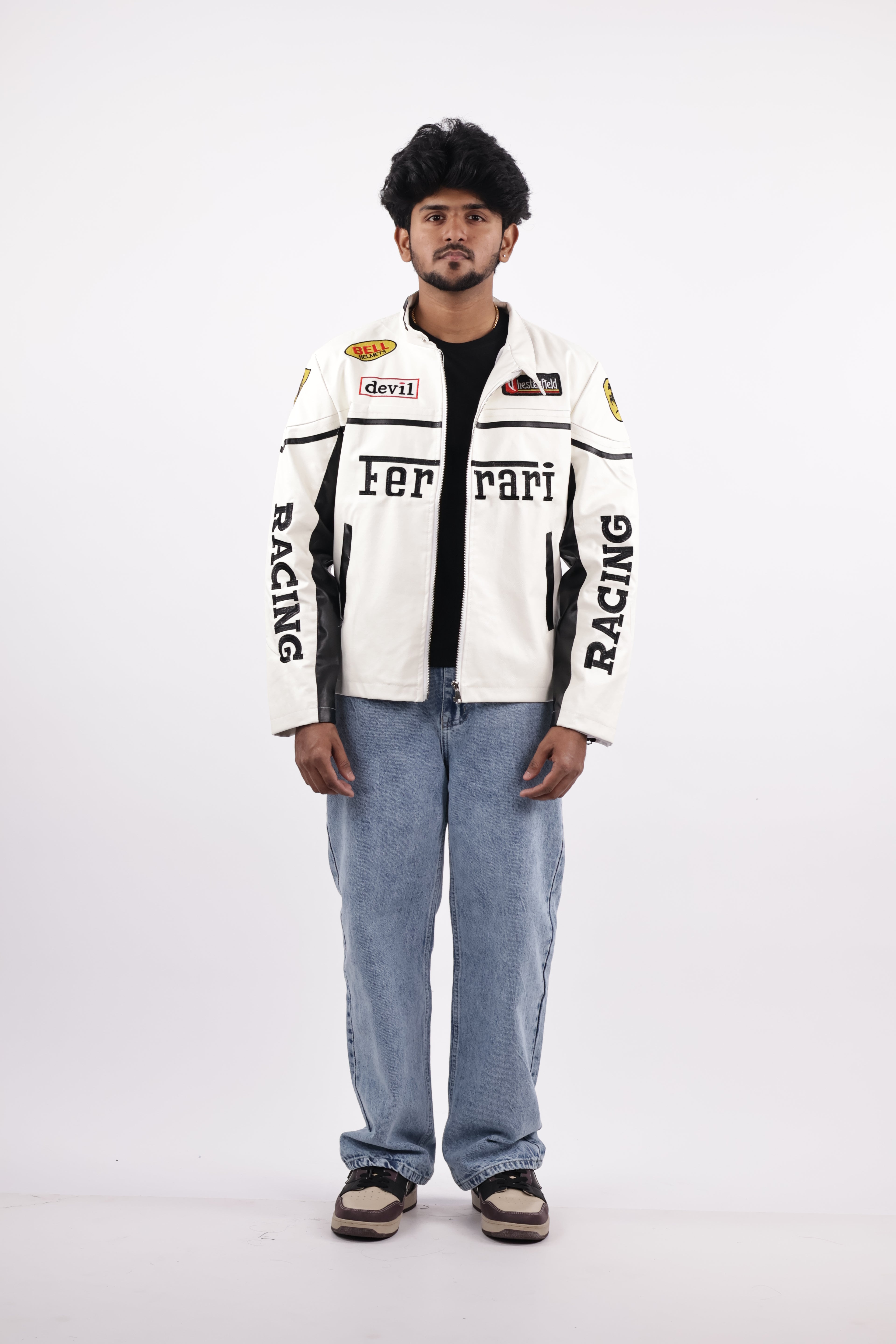 FERRARI JACKET | WHITE
