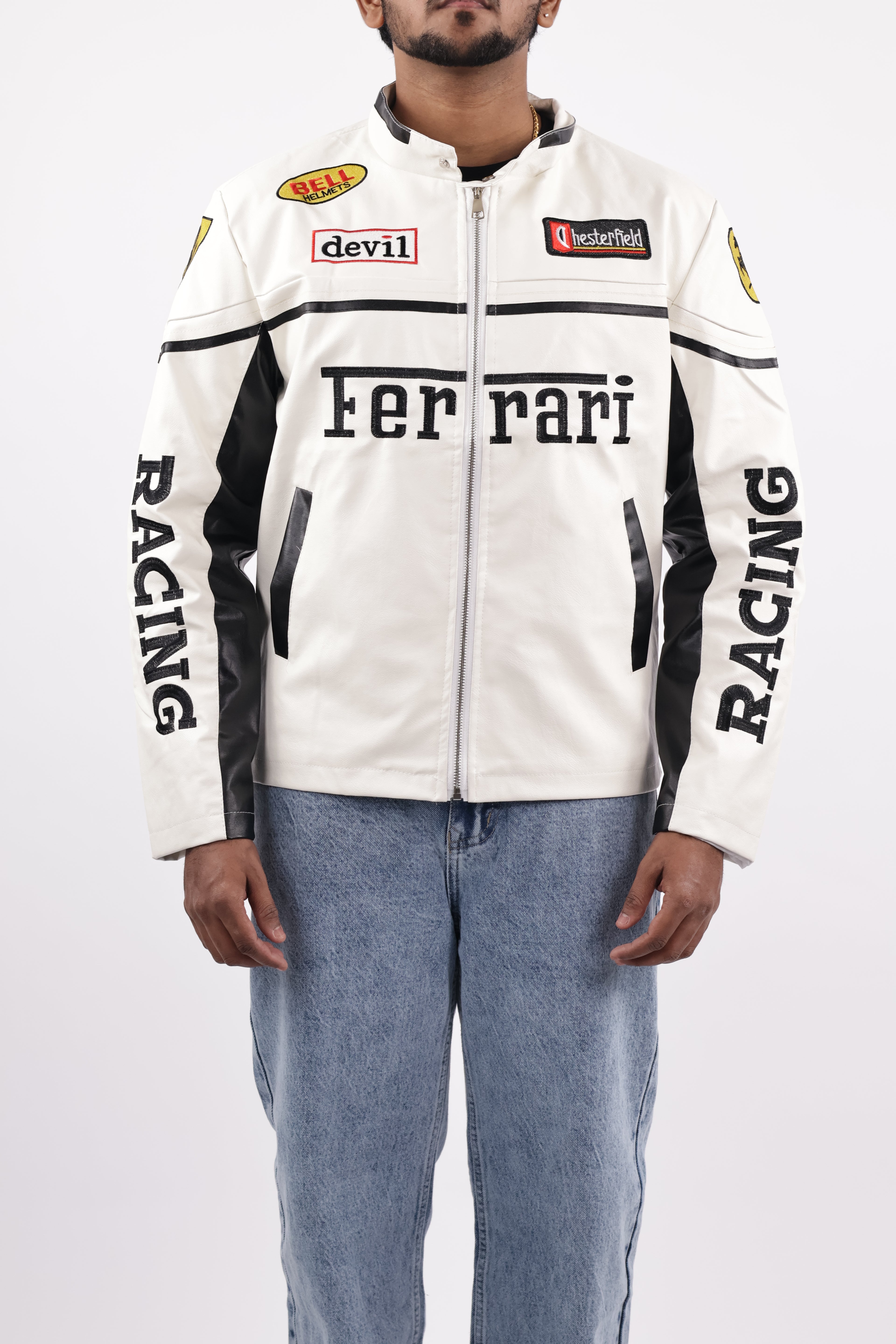 FERRARI JACKET | WHITE