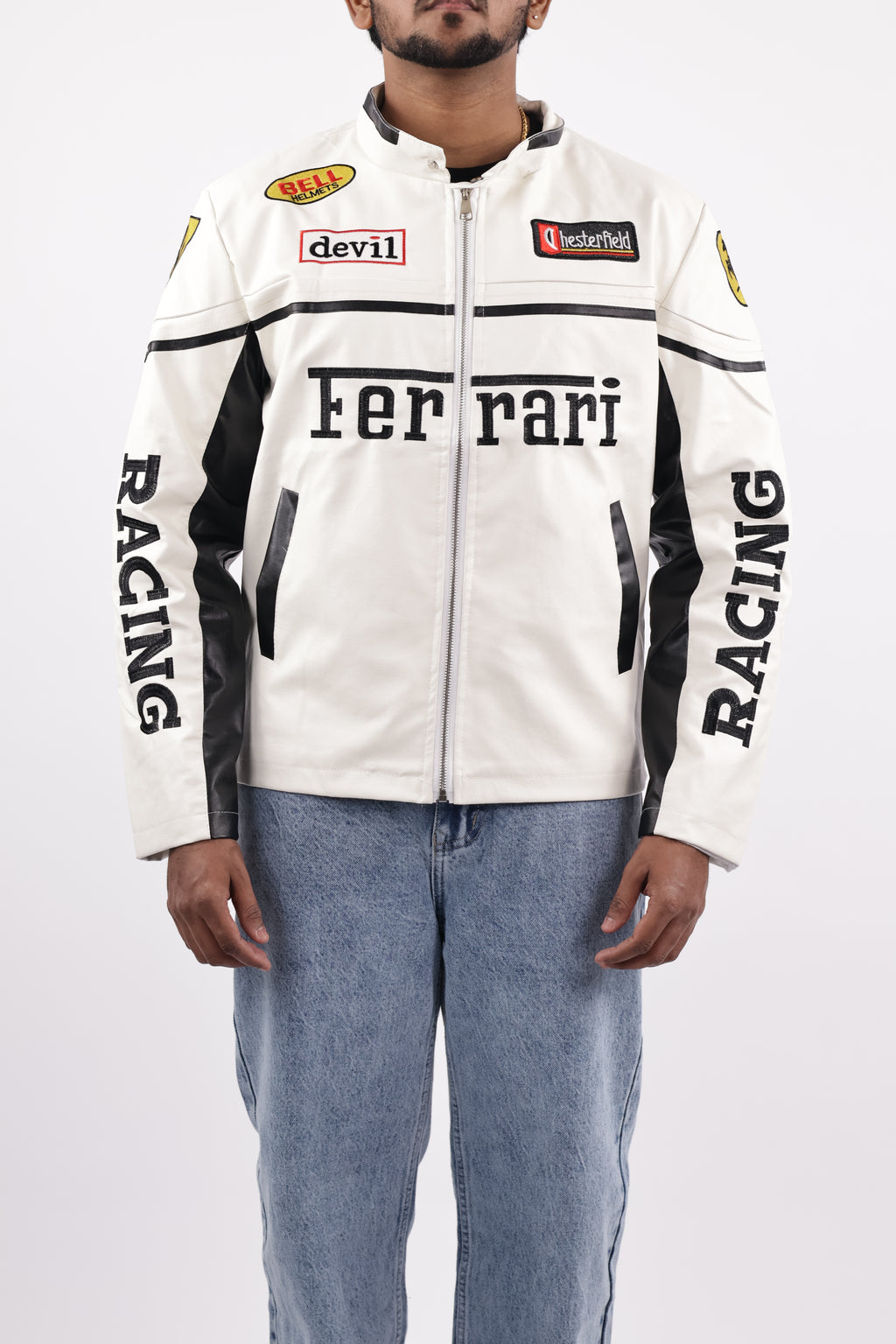 FERRARI JACKET | WHITE