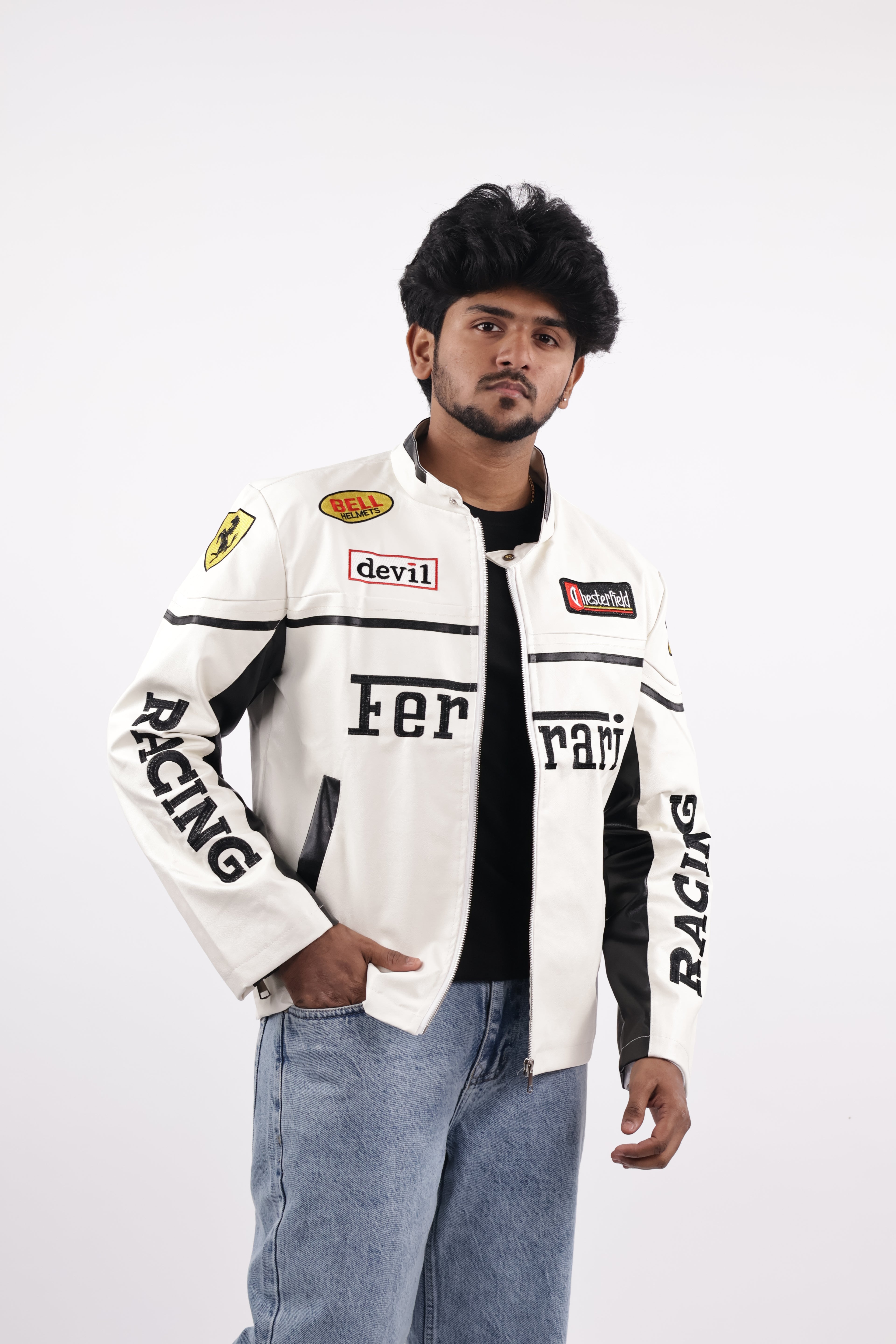 FERRARI JACKET | WHITE