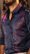 DRAGON DESIGNER SHIRT | BLUE